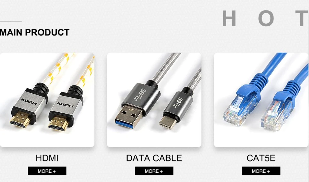 Factory Wholesale USB Charger Cable AM-Mini 5 Pin M Gold Plated with 2 Ferrites 0.2m 1m 1.8m 3m 5m 10m