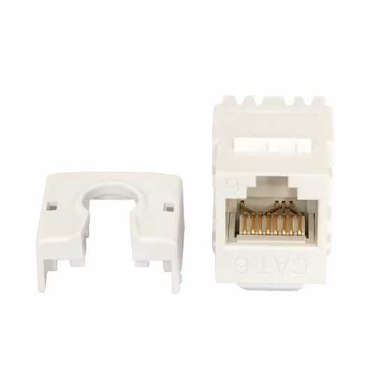  Rj 45 UTP Cat.  5e Jack Keystone de 180 graus