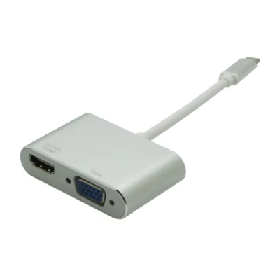 Adaptador Tipo C para HDMI 4K VGA USB 3.1 Tipo C (USB