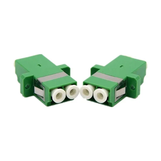 Fibra óptica duplex multimodo LC PC sem orelha com adaptador de conector de flange acessórios de telecomunicações