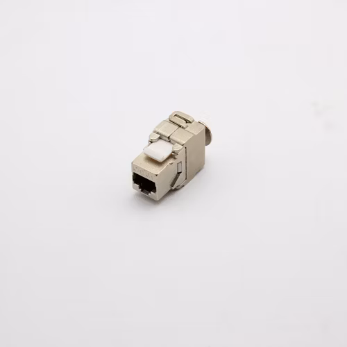 Jack Keystone 180 sem ferramentas CAT6A e CAT6 STP