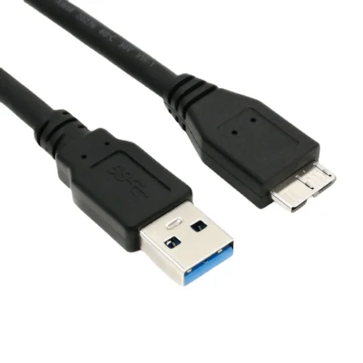 Cabo USB de dados de alta qualidade USB 3.0 um macho para micro B macho cabo para cabo micro carregador HDD